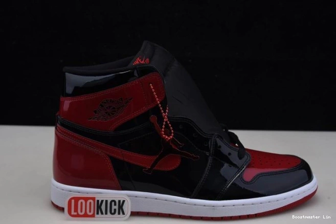 Bmlin Air High Patent Bred OG Jordan 1 555088-063 0724